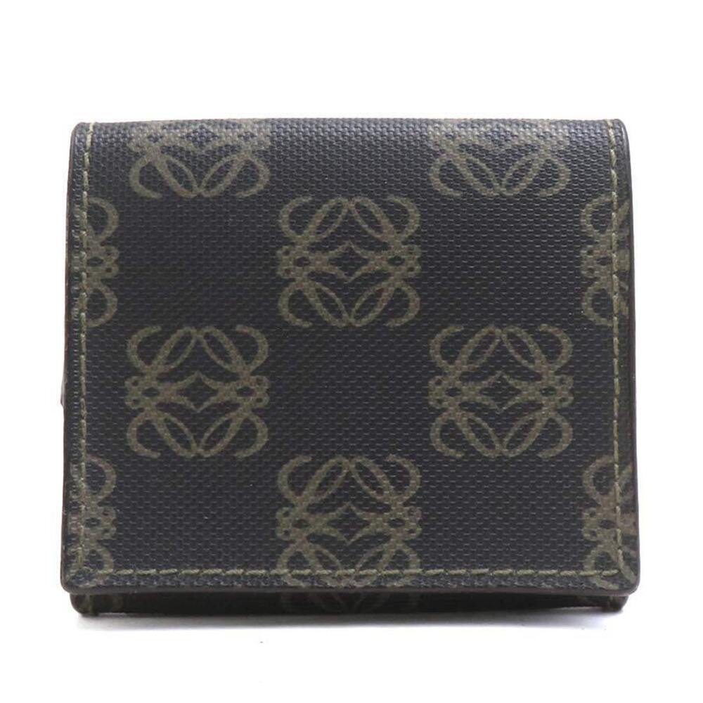 Loewe coin case Wallet Anagram black brown